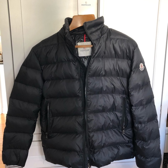 Moncler Jackets & Blazers - Moncler Black Down Jacket